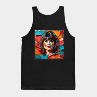 Linda Ronstadt // Paper Art Tank Top